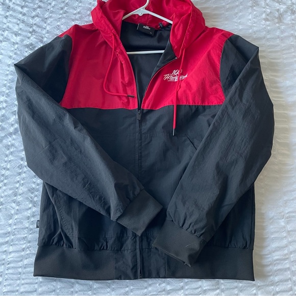 100 Thieves Other - 100 Thieves Red & Black Full Zip Winderbreaker